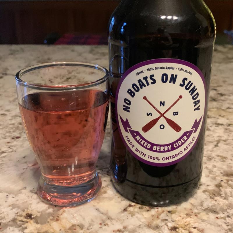picture of No Boats On Sunday Mixed Berry Cider submitted by DHav