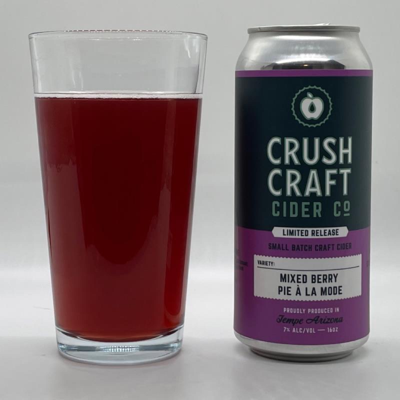 picture of Crush Craft Cider Co. Mixed Berry Pie à la Mode submitted by PricklyCider