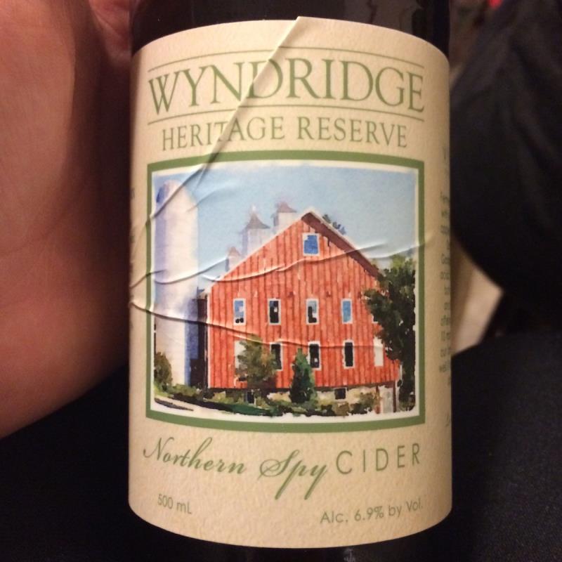 picture of Wyndridge Farm Cidery Northern Spy Cider submitted by Fro