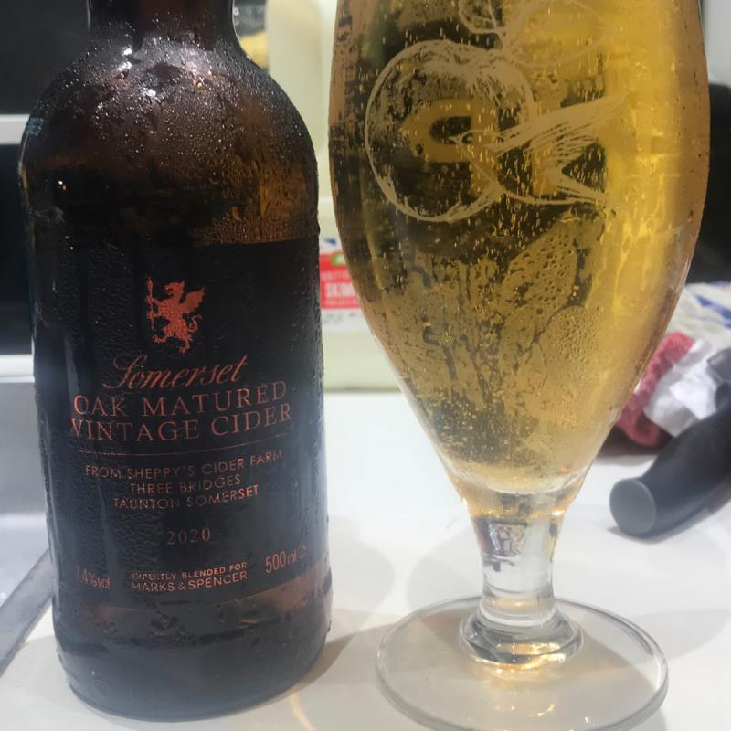 picture of Sheppy's Oak Matured Vintage Cider 2020 submitted by Judge