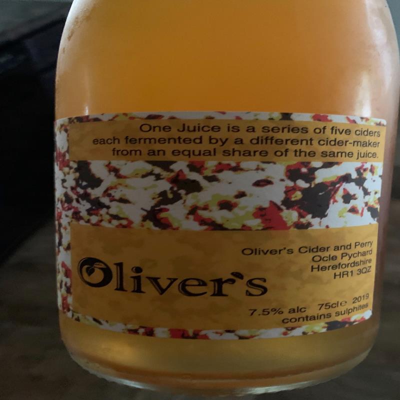 picture of Oliver's Cider and Perry One Juice 2019 submitted by KariB