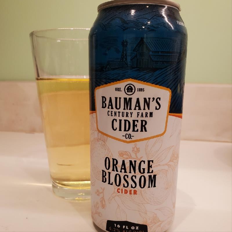 picture of Bauman's Cider Orange Blossom submitted by david