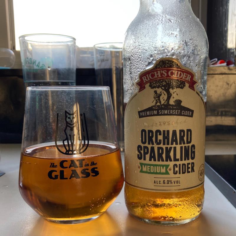 picture of Rich's Cider Orchard Sparkling Medium Cider submitted by Judge