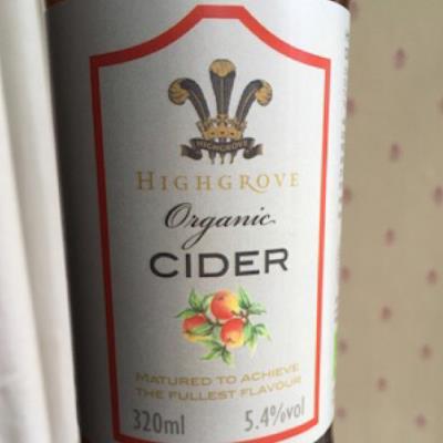 picture of Highgrove Organic cider submitted by OxfordFarmhouse