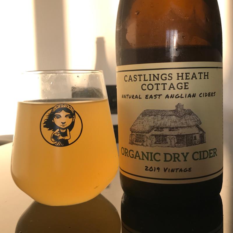 picture of Castlings Heath Cottage Organic Dry Cider 2019 submitted by Judge