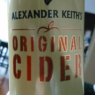 picture of Alexander Keith's Original Cider submitted by hmf213