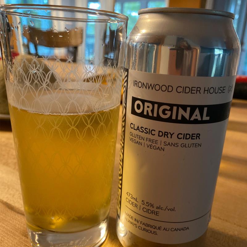 picture of Ironwood Cider House Original Classic Dry Cider submitted by bradlia