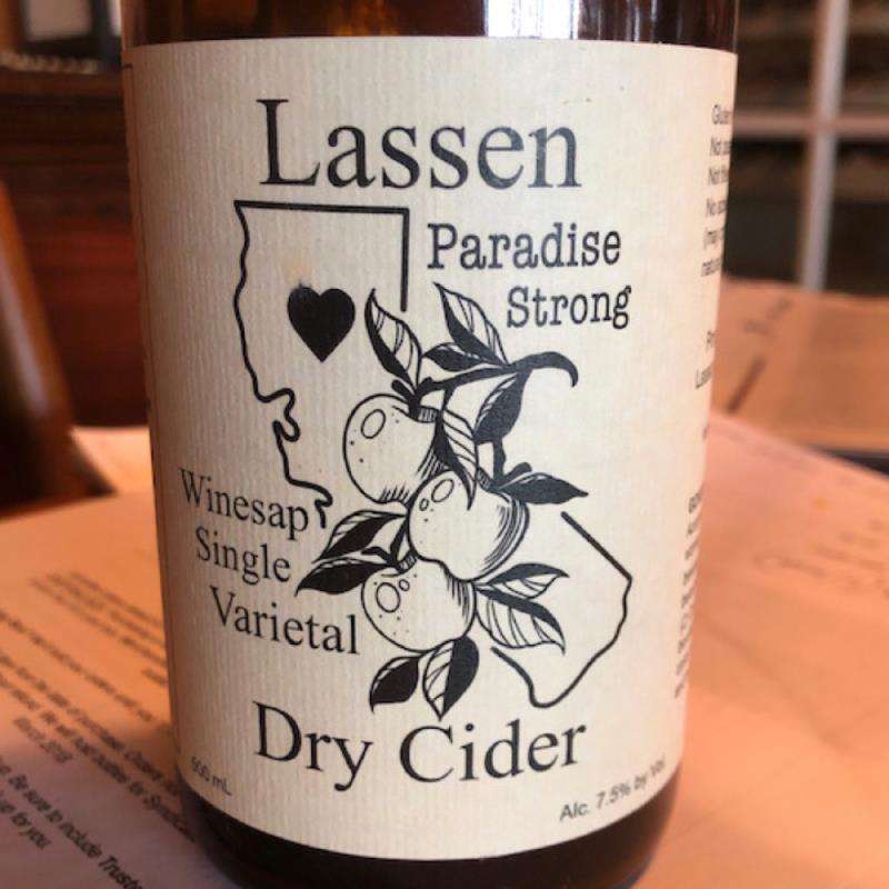 picture of Lassen Paradise Strong - Winesap Single Varietal Dry submitted by GreggOgorzelec