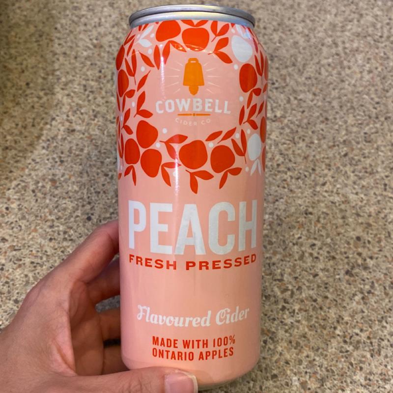 picture of Cowbell Brewing Co. Peach Cider submitted by bradlia