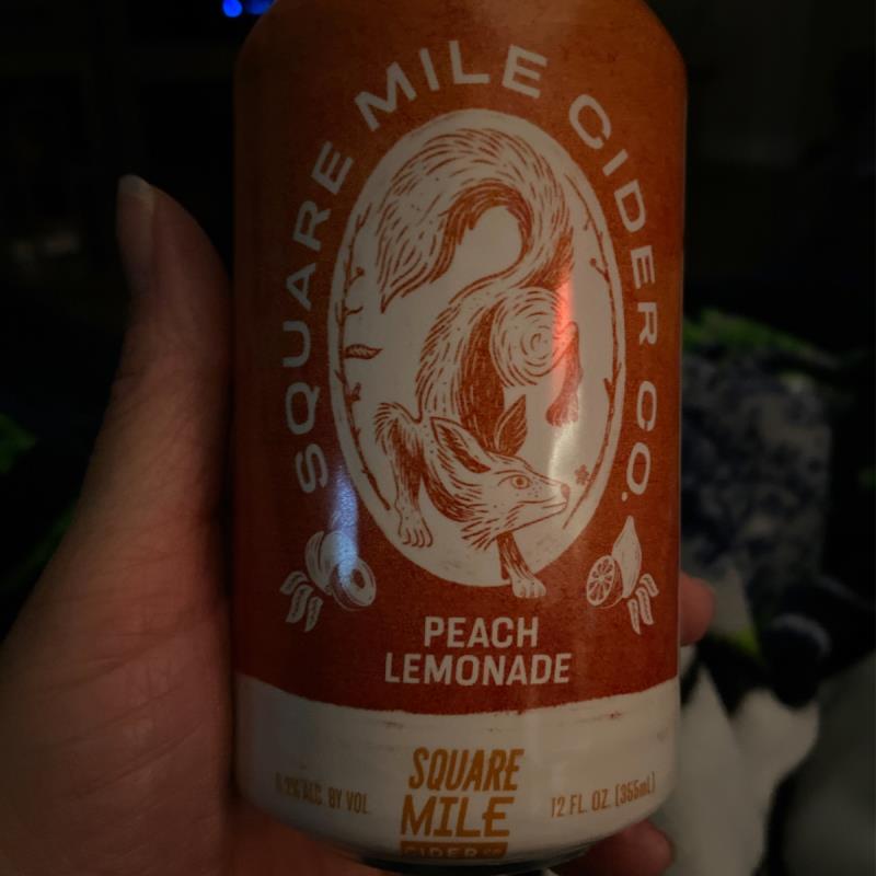 picture of Square Mile Cider Co. Peach Lemonade submitted by Tinaczaban