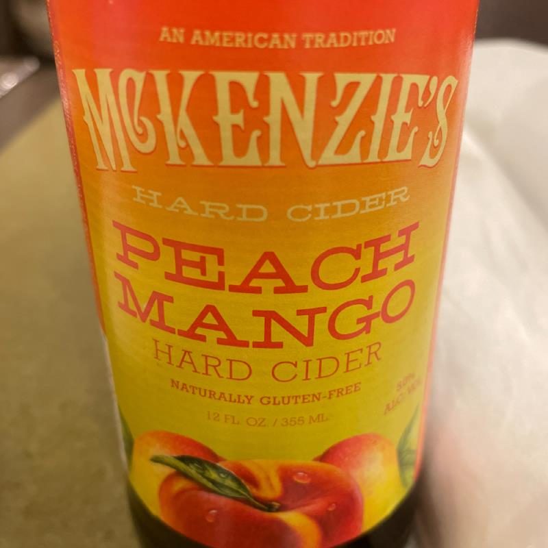picture of McKenzie's Hard Cider Peach Mango submitted by AngieSaathoff