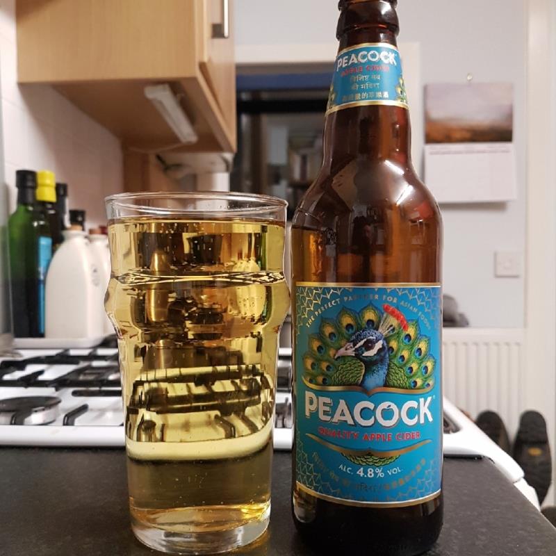 picture of Aspall Peacock Apple Cider submitted by BushWalker