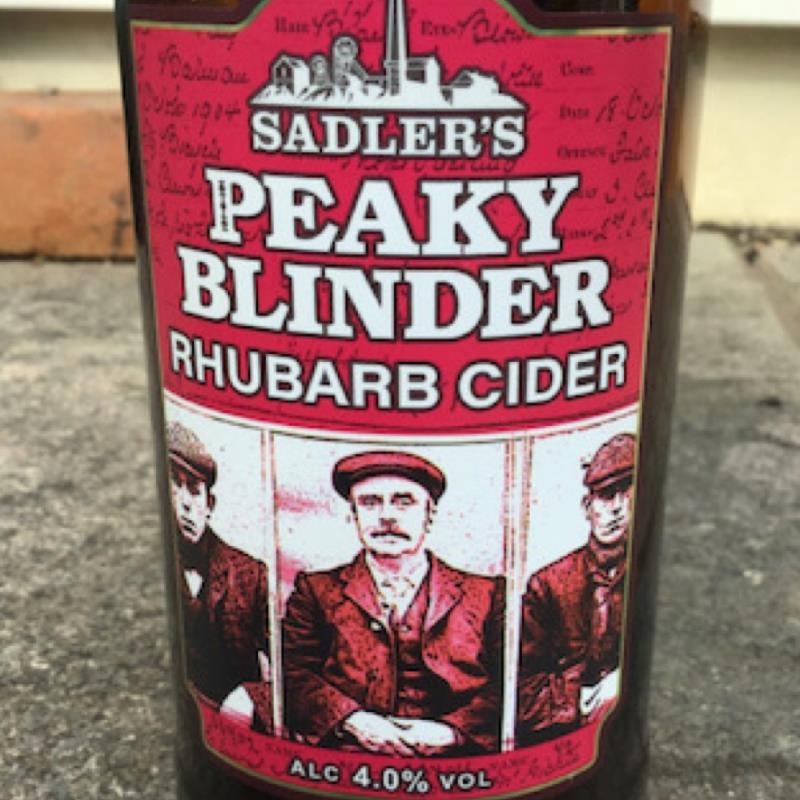 picture of Sadler’s Brewing Co. Peaky Blinder Rhubarb Cider submitted by pubgypsy