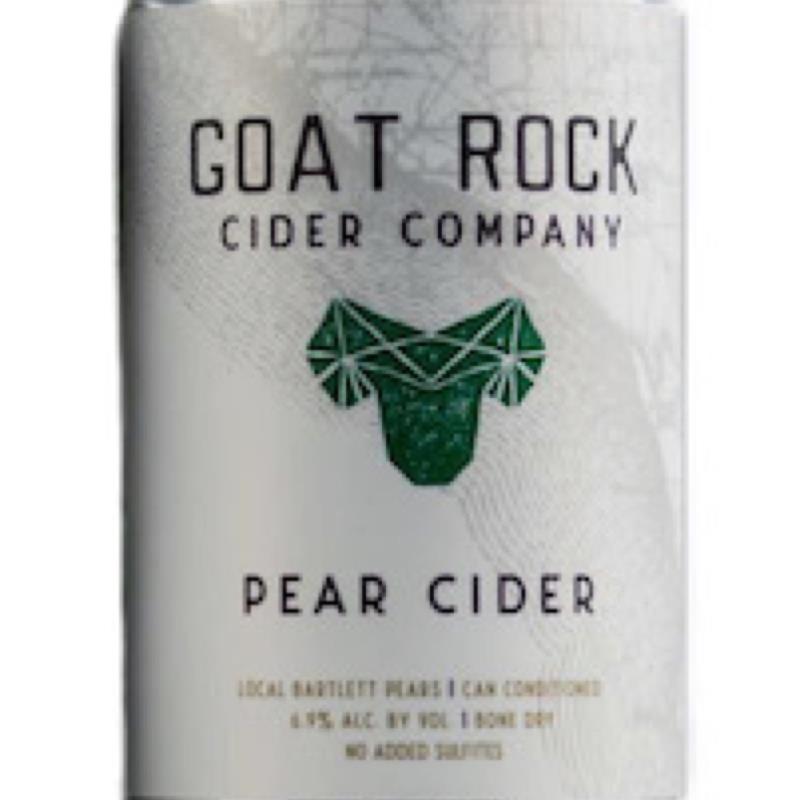 picture of Goat Rock Cider Company Pear Cider submitted by PricklyCider