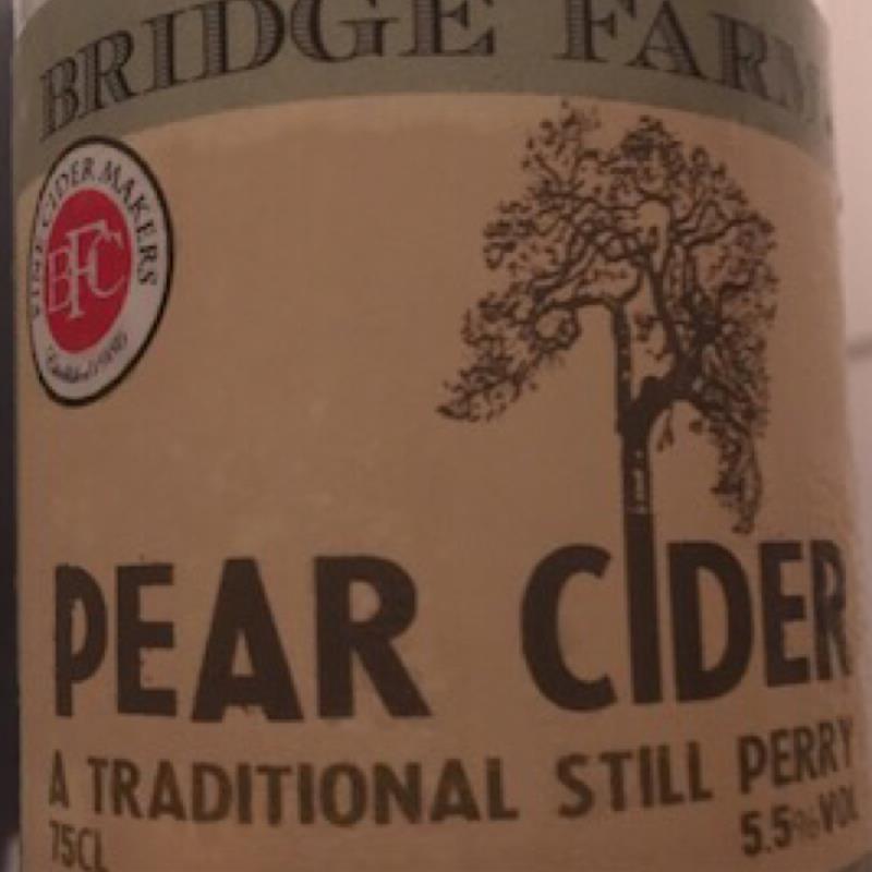 picture of Bridge Farm Pear cider submitted by Judge