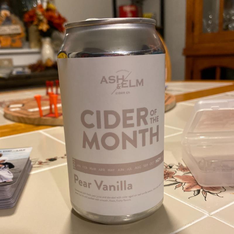 picture of Ash & Elm Cider Co. Pear Vanilla submitted by Tinaczaban