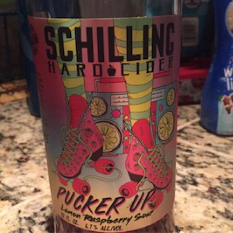 picture of Schilling Cider Pucker Up lemon raspberry sour submitted by herharmony23