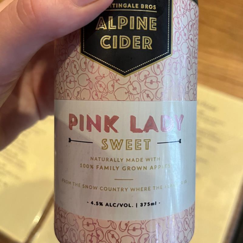 picture of Nightingale Bros Alpine Cider Pink Lady Sweet submitted by Emkabo
