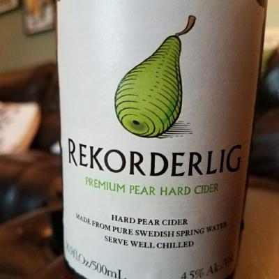 picture of Rekorderlig Swedish Cidery Premium Pear Hard Cider submitted by LiScigirl