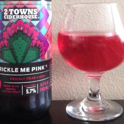 picture of 2 Towns Ciderhouse Prickle Me Pink ^2 submitted by cidersays