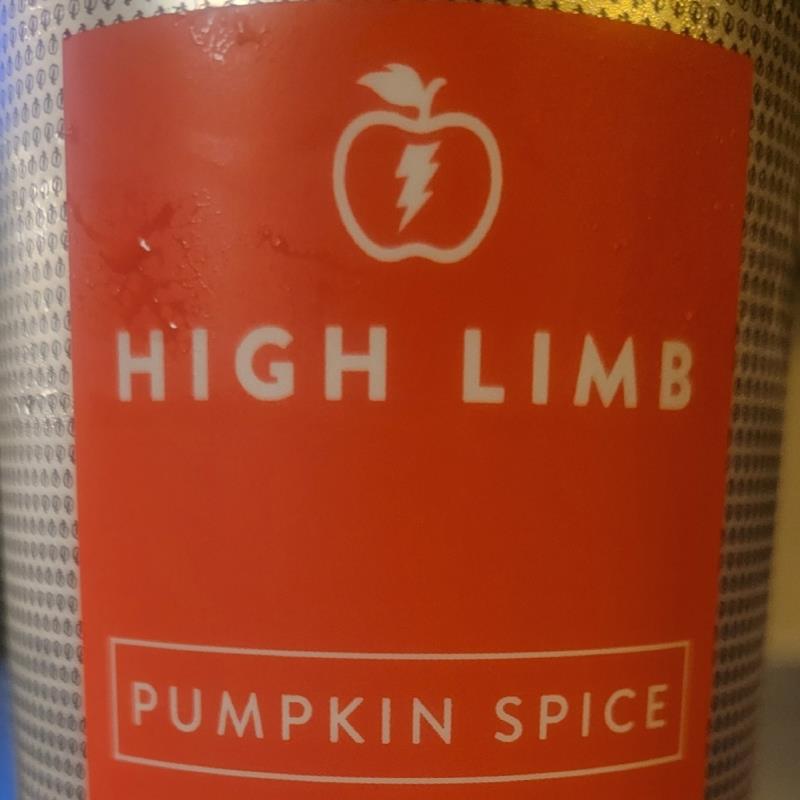 picture of High Limb Hard Cider Pumpkin Spice submitted by bbrinins