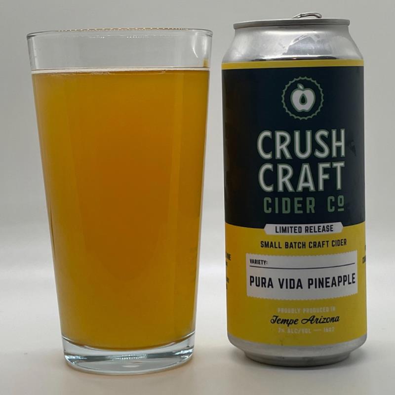 picture of Crush Craft Cider Co. Pura Vida Pineapple submitted by PricklyCider