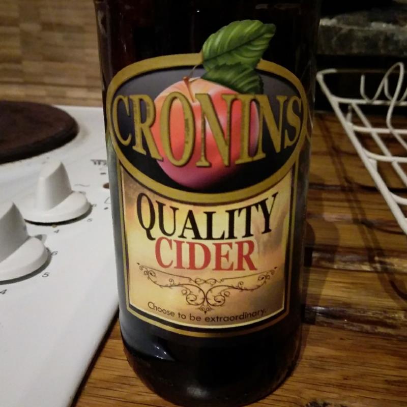 picture of Cronins Quality cider submitted by RedTed