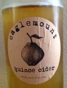 picture of Eaglemount Wine & Cider Quince cider submitted by cidersays