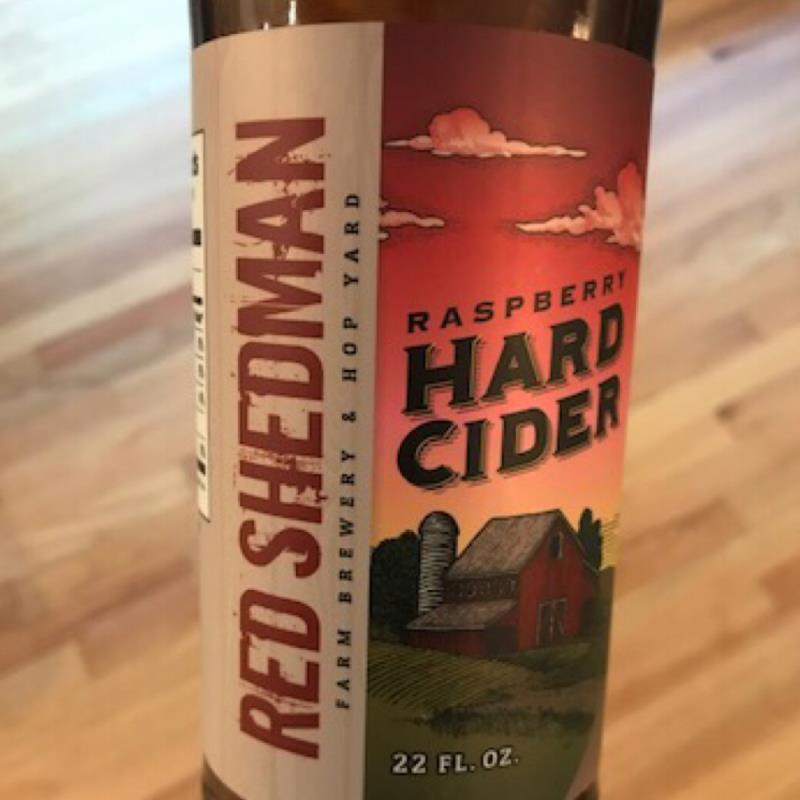 picture of Red Shedman Raspberry Hard Cider submitted by LauraS