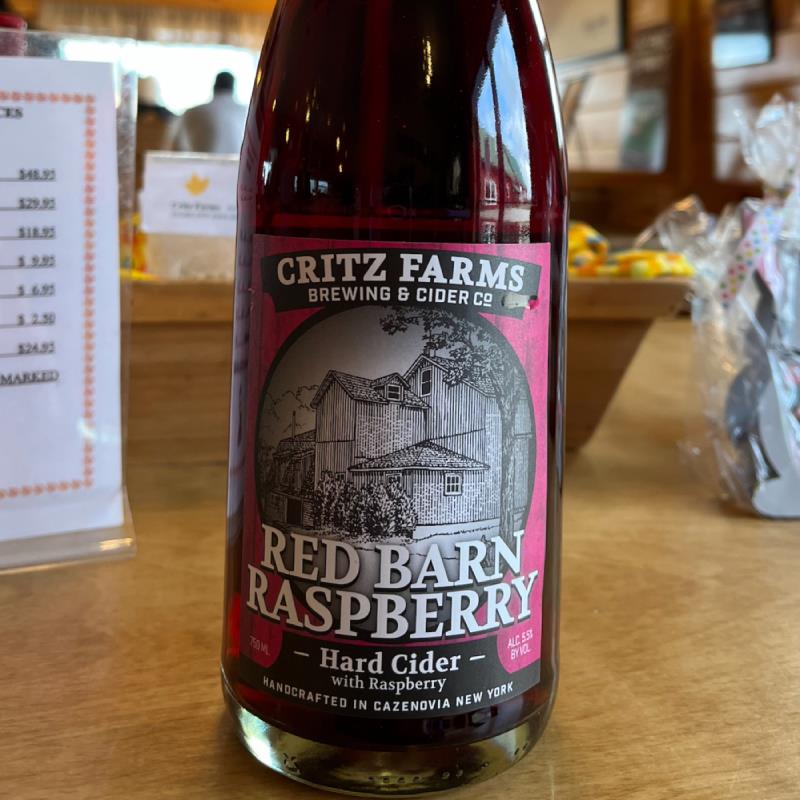 picture of Critz Farms Brewing & Cider Co Red Barn Rasperry submitted by Tlachance