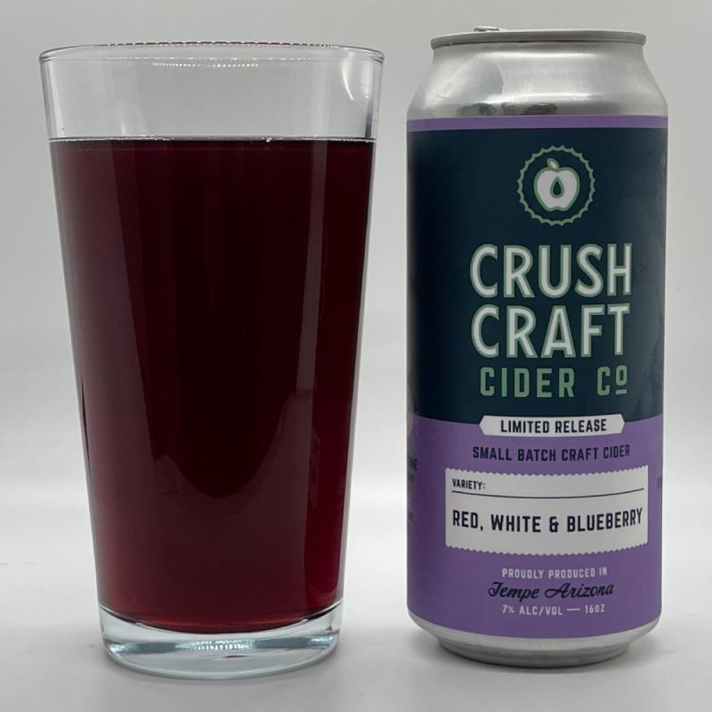 picture of Crush Craft Cider Co. Red White & Blueberry submitted by PricklyCider