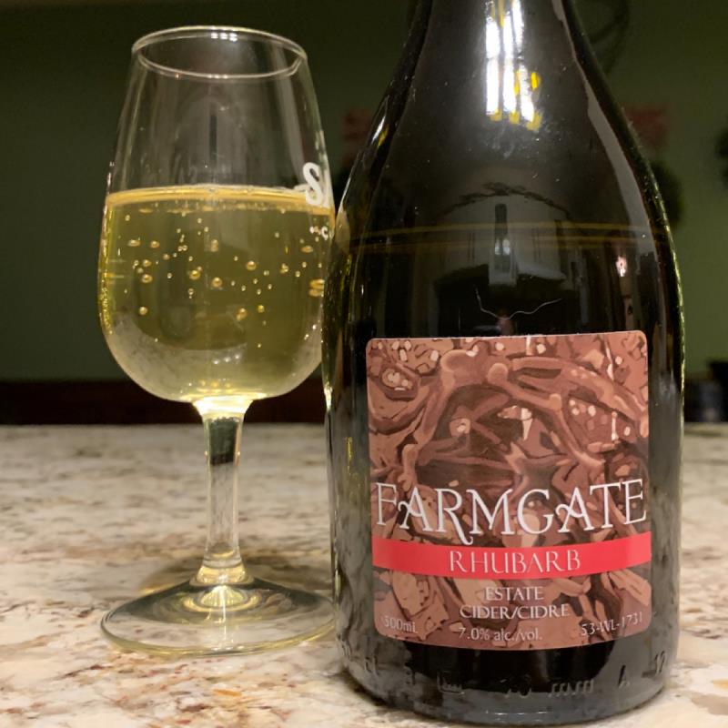 picture of Farmgate Cider Co. Rhubarb submitted by DHav