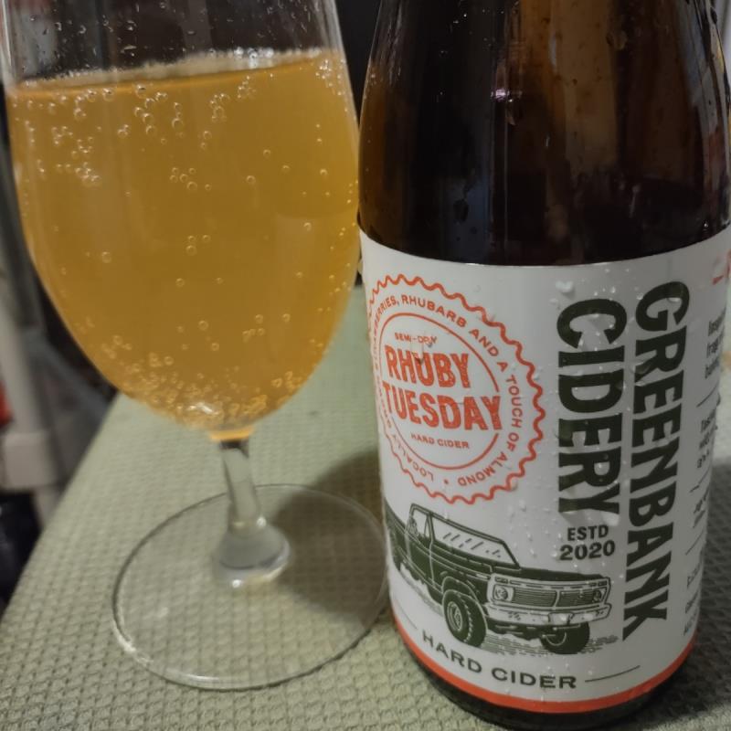 picture of Greenbank Cidery Rhuby Tuesday submitted by MoJo