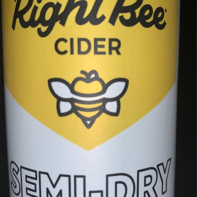 picture of Right Bee Right Bee Semi Dry Cider submitted by KariB