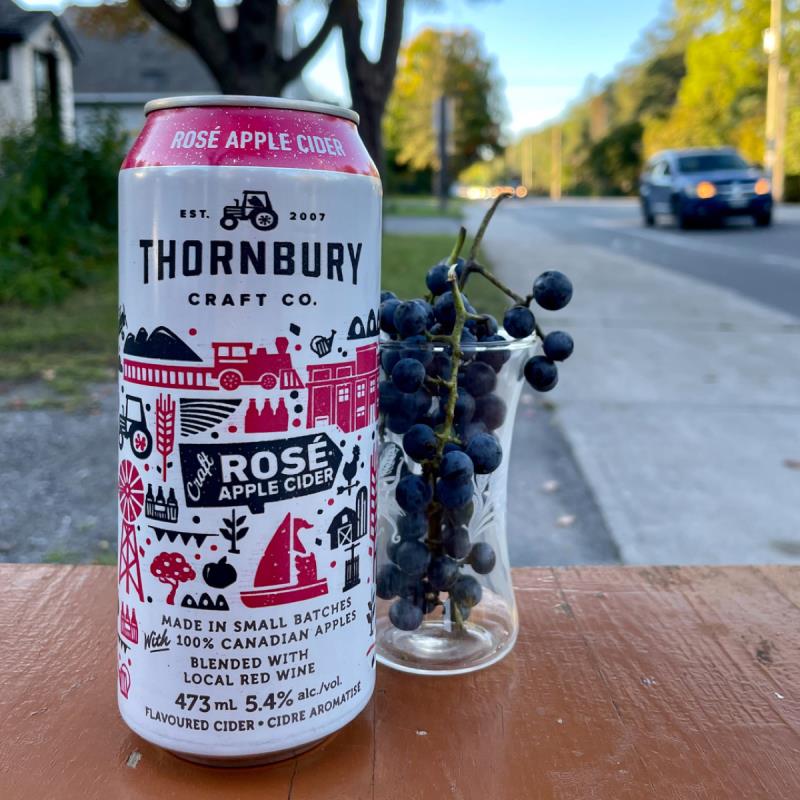 picture of Thornbury Craft Co. Rosé Apple Cider submitted by Lossecorme