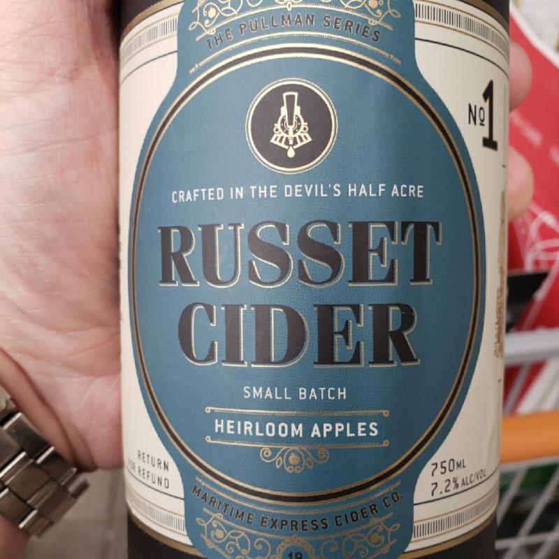 picture of Maritime Express Cider Co. Russet Cider submitted by HRGuy