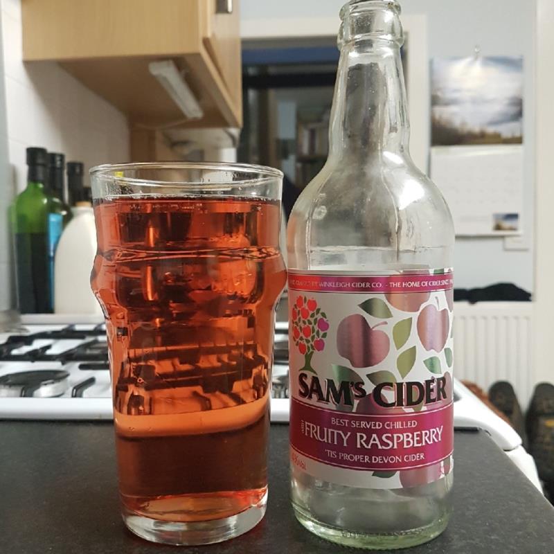 picture of Winkleigh Cider Sam's Fruity Raspberry submitted by BushWalker