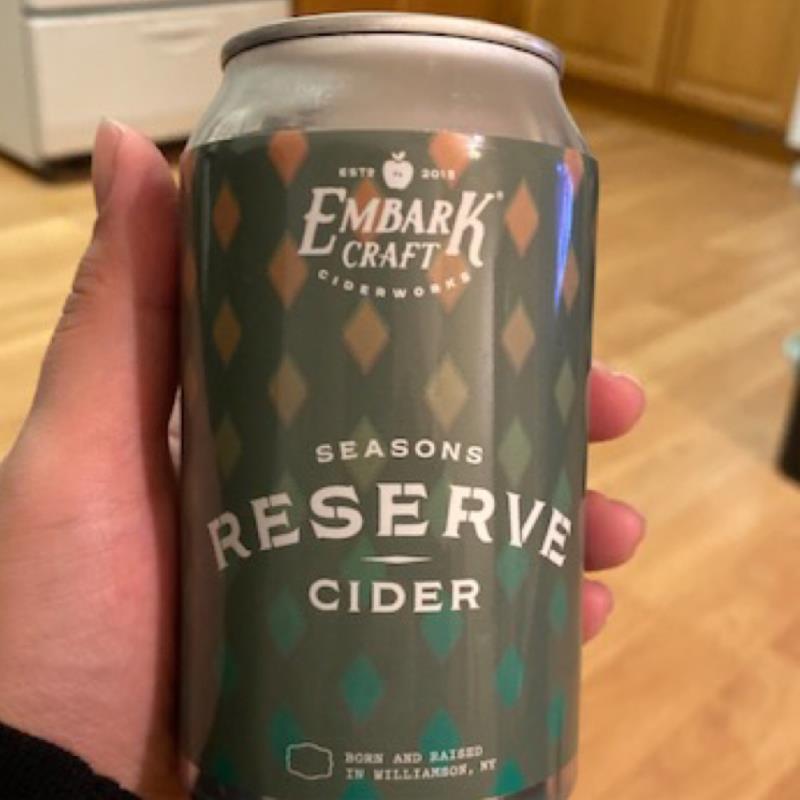 picture of Embark Craft Ciderworks Seasons Reserve submitted by Ryinger12