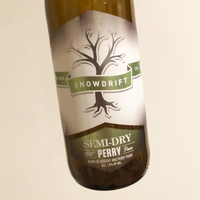 picture of Snowdrift Cider Co. Semi-Dry Perry submitted by Cideristas