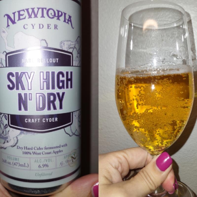 picture of Newtopia Cyder Sky High N' Dry submitted by MoJo