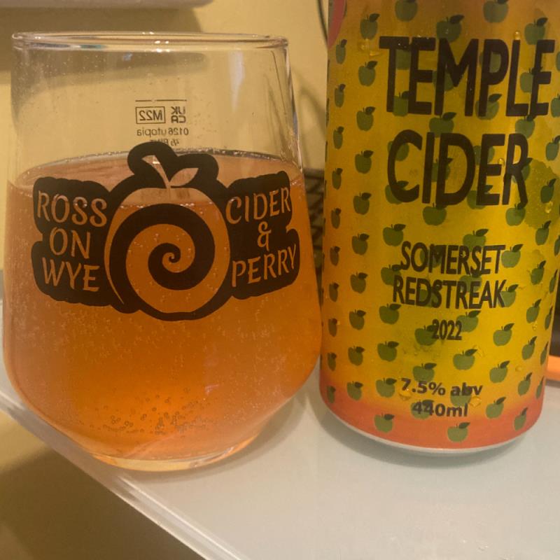 picture of Temple Cider Somerset Redstreak 2022 submitted by Judge