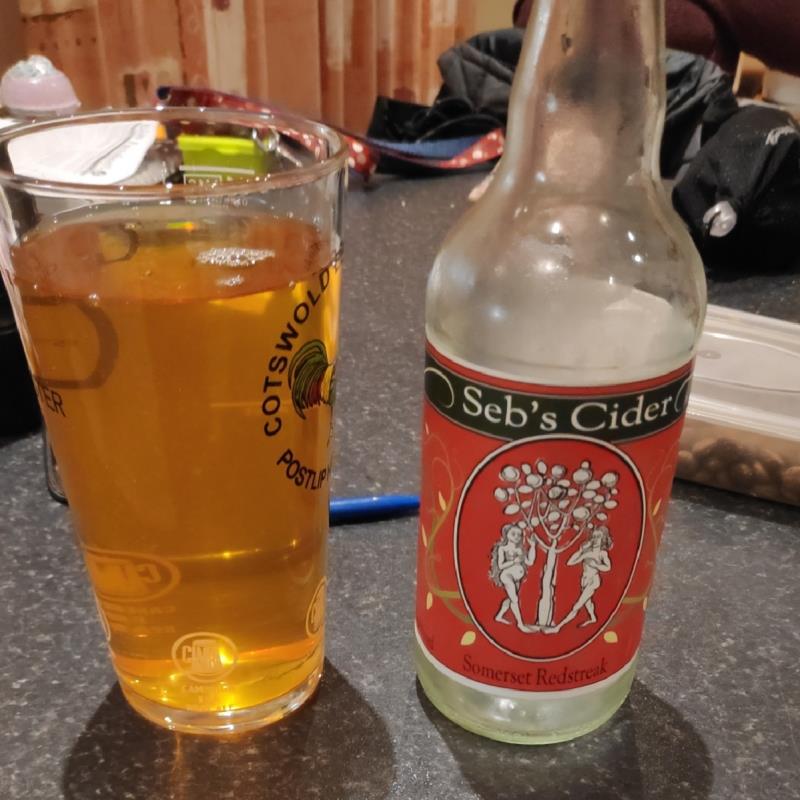 picture of Seb's cider Somerset redstreak submitted by George05hill