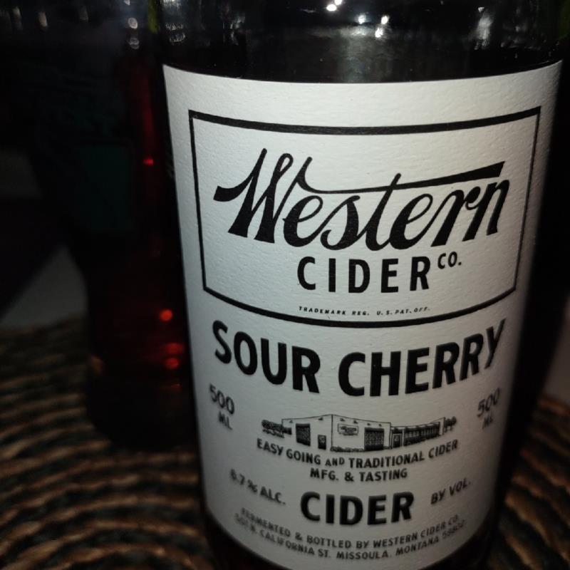 picture of Western Cider Company Sour Cherry submitted by MoJo