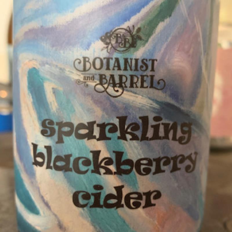 picture of Botanist & Barrel Cidery & Winery Sparkling BlackBerry submitted by KariB