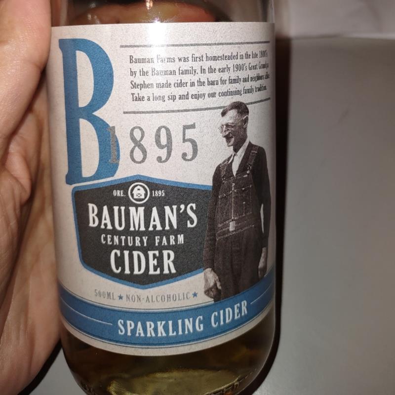 picture of Bauman's Cider Sparkling Cider submitted by MoJo