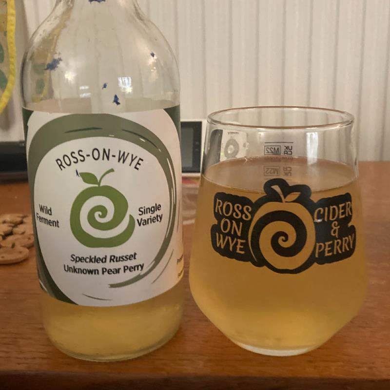 picture of Ross-on-Wye Cider & Perry Co Speckled Russet Unknown Pear Perry 2022 submitted by Judge
