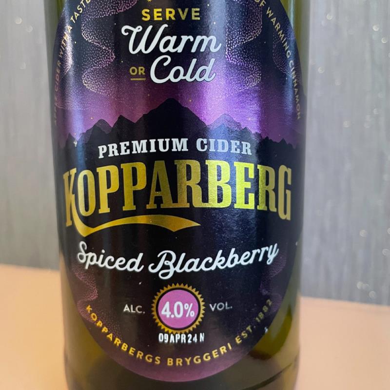 picture of Kopparberg Brewery Spiced Blackberry submitted by Grufton