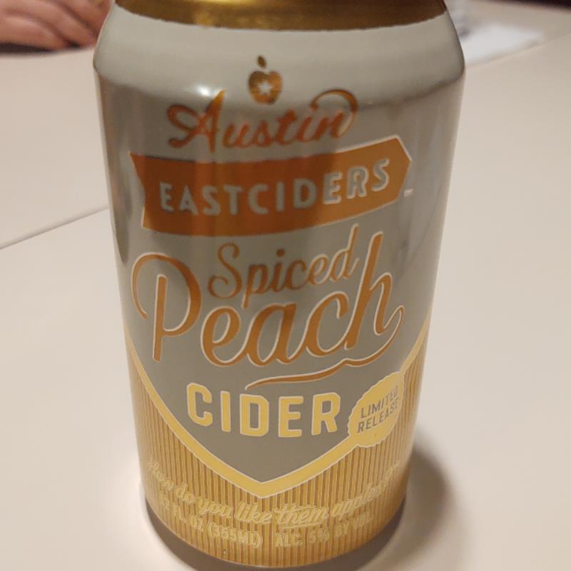 picture of Austin Eastciders Spiced Peach Cider submitted by Nerdgirl