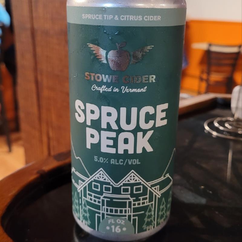 picture of Stowe Cider Spruce Peak submitted by punk_scientist