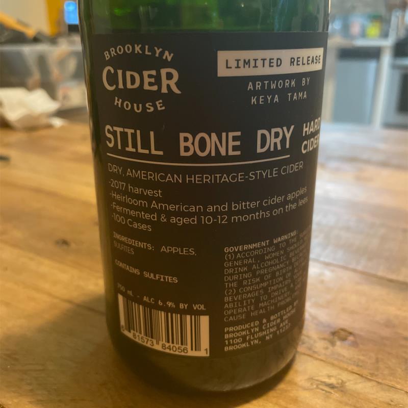 picture of Brooklyn Cider House Still Bone Dry submitted by sia
